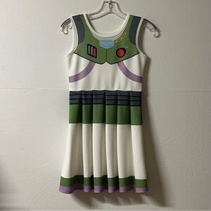 Buzz Lightyear Dress Girls Dress Up Toy Story Cosplay Size Large 10/12